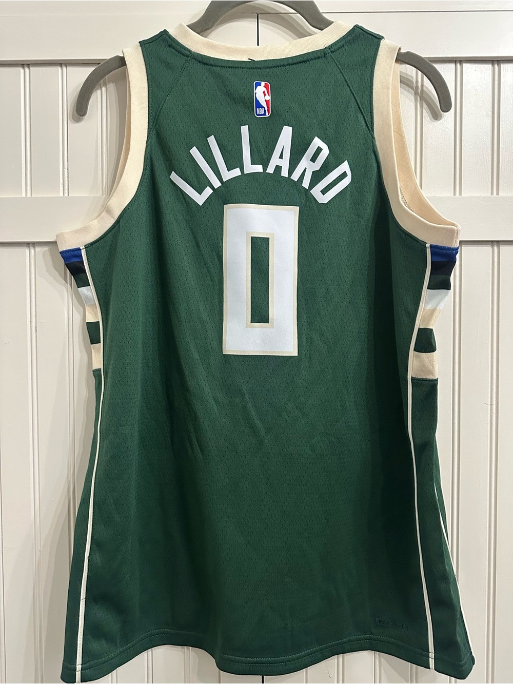 Nike Milwaukee Bucks Damian Lillard #0 Swingman Jersey Youth Large L 14/16 - Picture 8 of 10